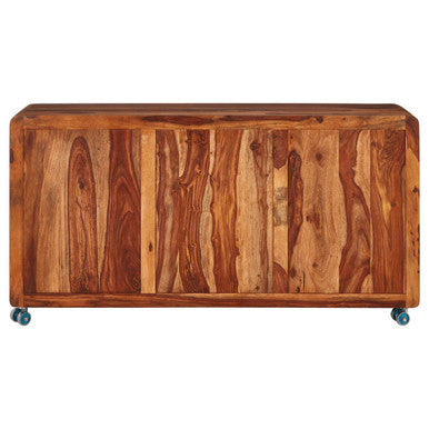Marwar Natural Tropical Rosewood 3 Door Sideboard
