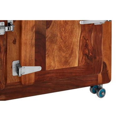 Marwar Natural Tropical Rosewood 3 Door Sideboard