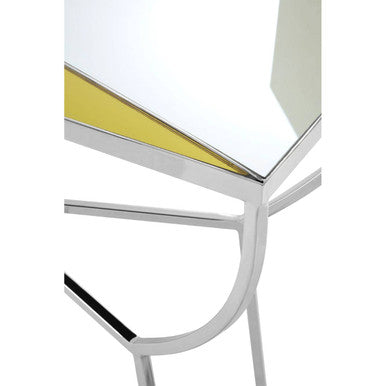 Arbus Multi Coloured Mirrored Console Table