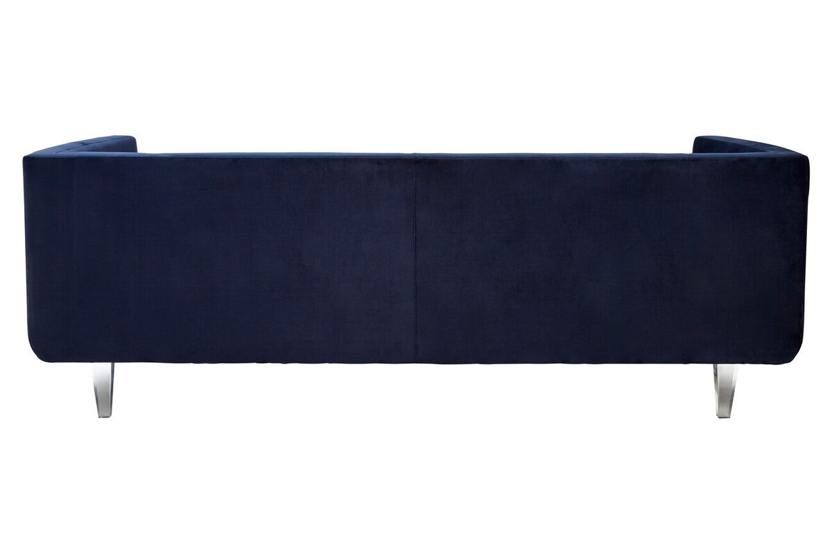 Pinner Navy Velvet 3 Seater Sofa