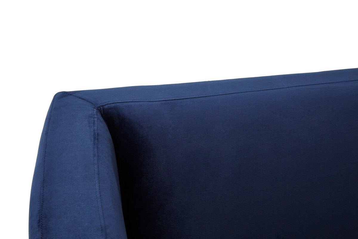 Pinner Navy Velvet 3 Seater Sofa