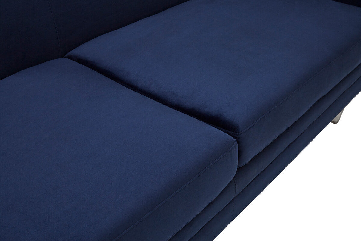 Pinner Navy Velvet 3 Seater Sofa
