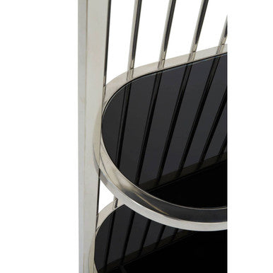 Horizon Silver Cage Design Bookshelf