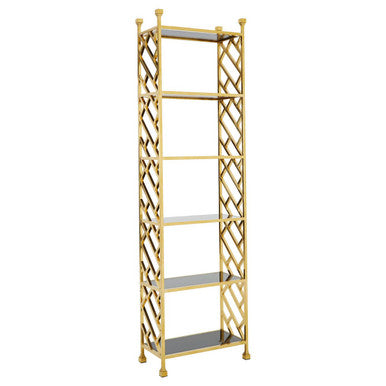 Horizon 6 Tier Tempered Glass Shelving Unit