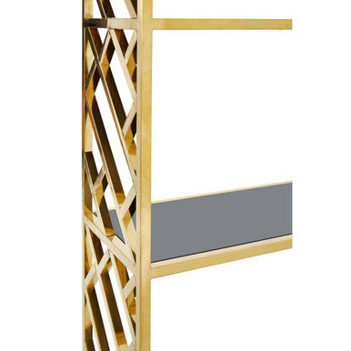 Horizon 6 Tier Tempered Glass Shelving Unit