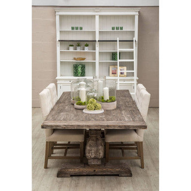 Lovina Recycled Pine Wood Rectangular Dining Table