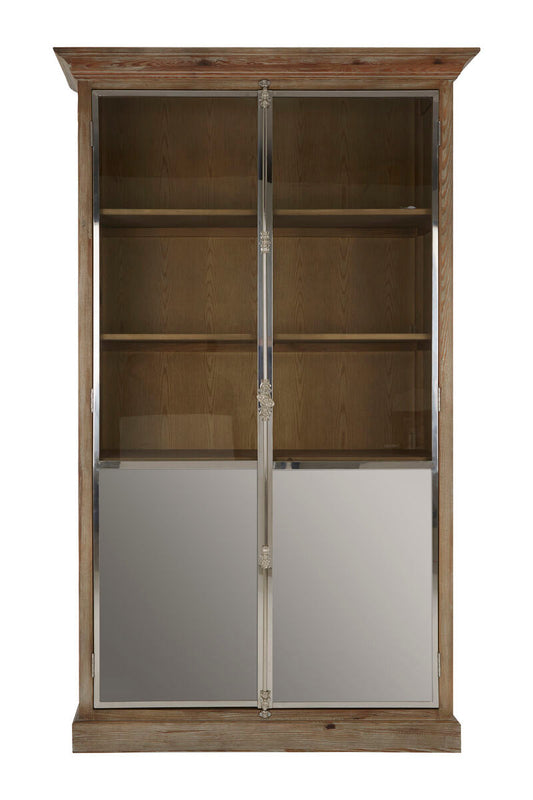 Richmond White Washed Pine Wood 2 Door Cabinet