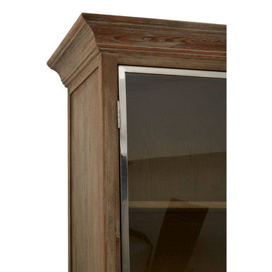 Richmond White Washed Pine Wood 2 Door Cabinet