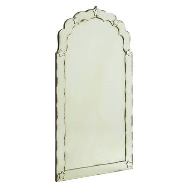 Riza Antique Effect Arched Wall Mirror