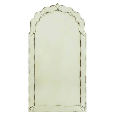 Riza Antique Effect Arched Wall Mirror