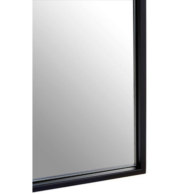 Trento Black Frame Arch Wall Mirror