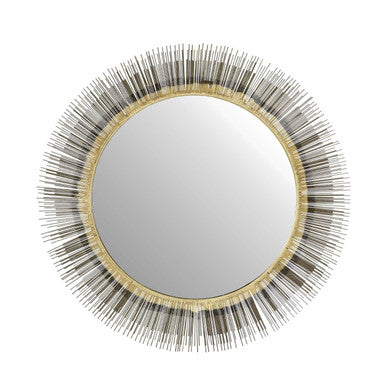 Templar Brass Finish Wall Mirror