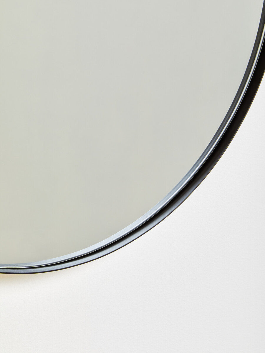 Black Frame Hanging Loop Wall Mirror | Trento