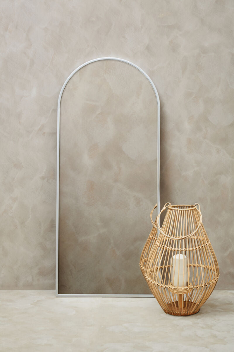 Silver Finish Wall Mirror | Descartes