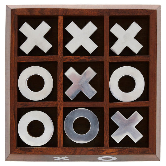 Churchill Games Sheesham Wood Noughts and Crosses