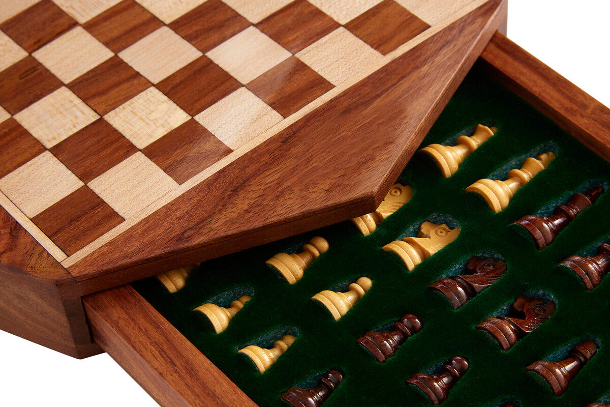 Churchill Games Octagonal Magnetic Chess Game