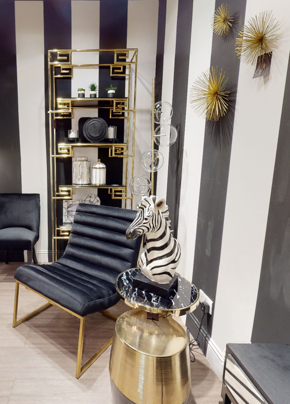 Boho Zebra Head