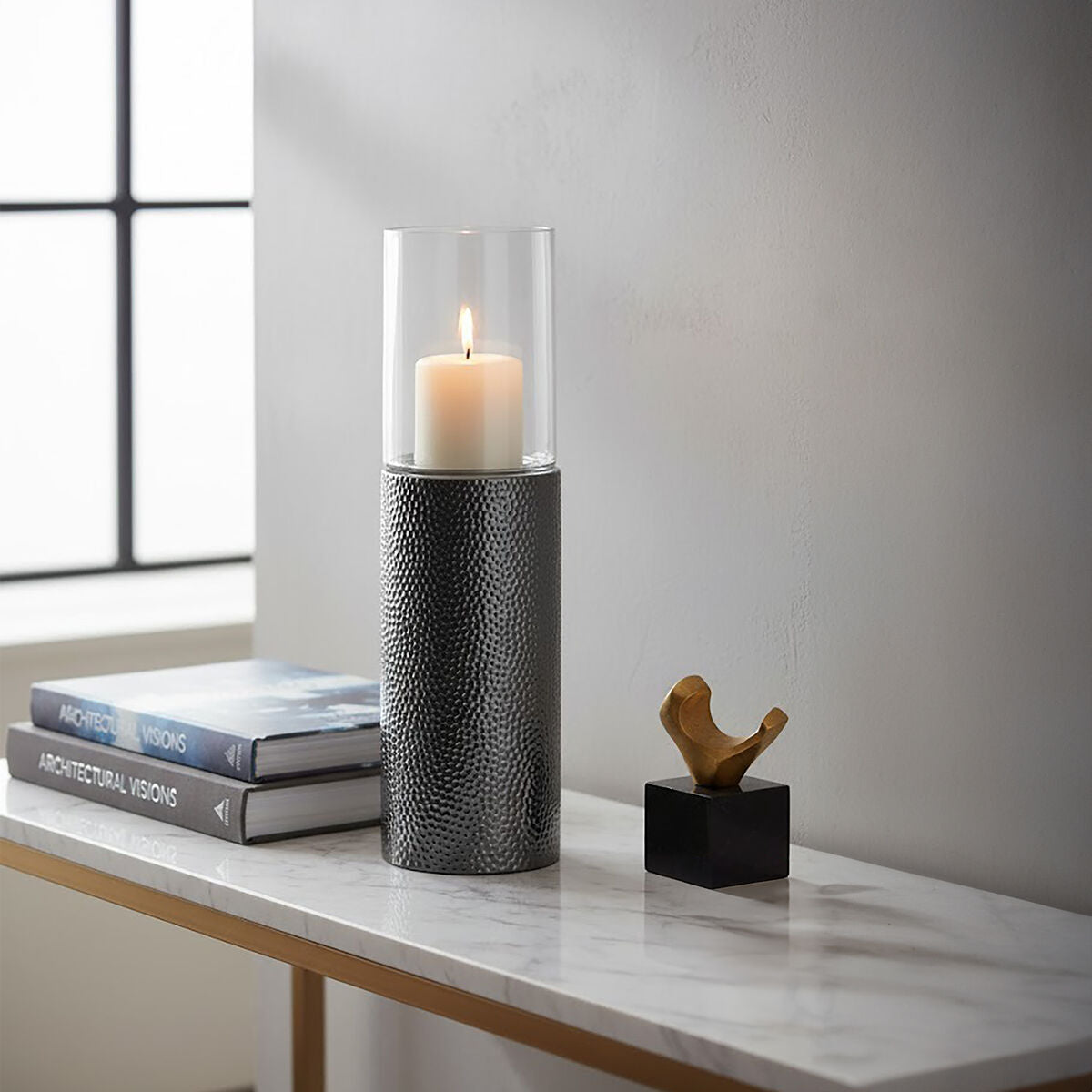 Martele Medium Pillar Candle Holder