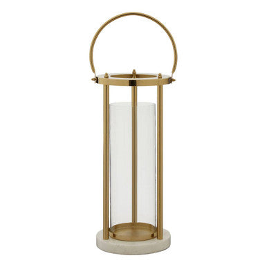 Martina Large Hurricane Lamp with Handle