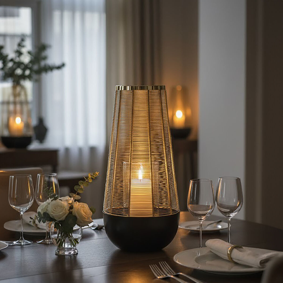 Martina Large Hurricane Lamp