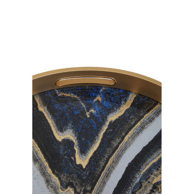 Celina Set Of Two Abstract Trays