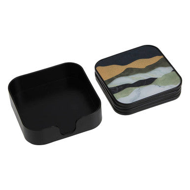 Celina Set Of Four Square Coasters