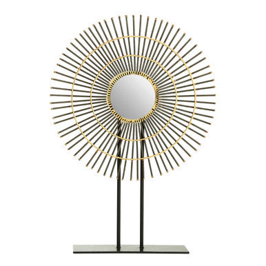 Mirano Small Metallic Finish Quill Sculpture