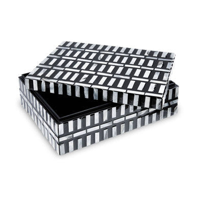 Bria Shell Inlay Large Trinket Box