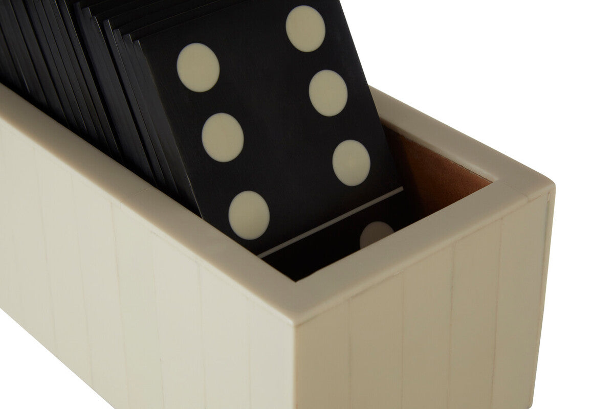 Churchill Games Black And White Domino Set