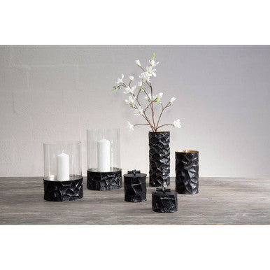 Akola Black and Gold Large Vase
