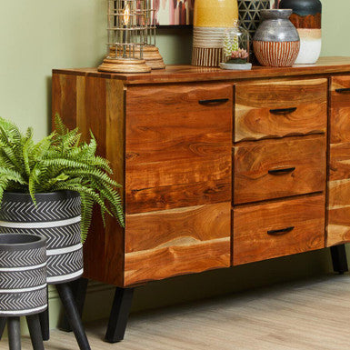 Darnell Small Chevron Planter