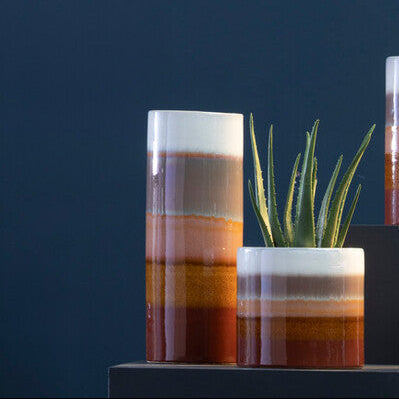 Small Multicoloured Ceramic Vase | Sorrell