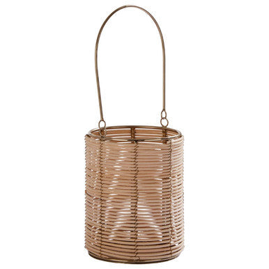 Malacca Small Hurricane Candle Holder