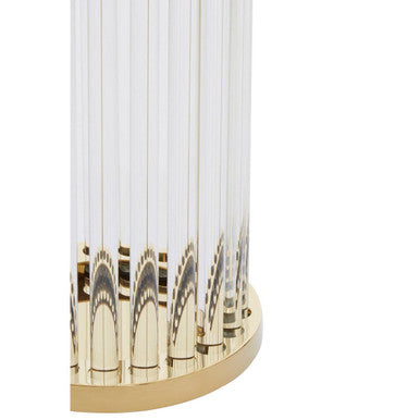 Franklin Large Gold Finish Candle Holder