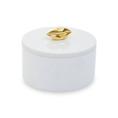 Flos White Marble Storage Jar
