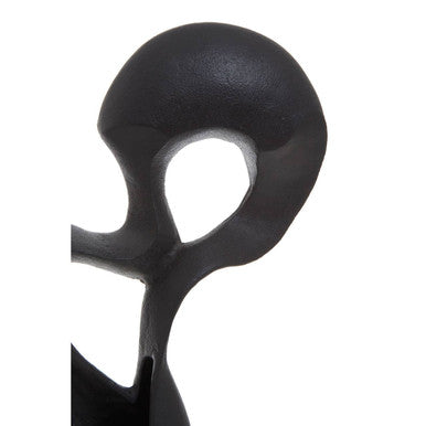 Mirano Black Finish Knot Sculpture