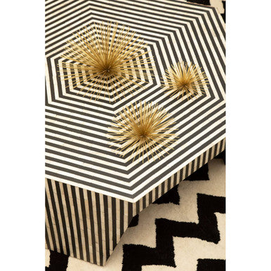 Set of 3 Gold Finish Starburst Wall Decor | Mirano