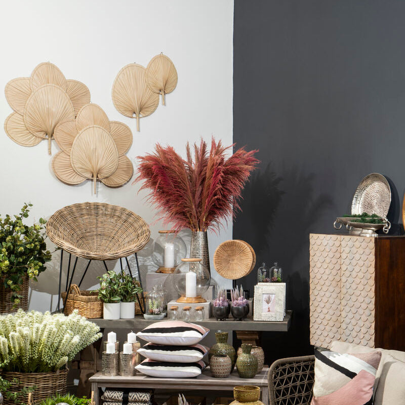 Balta Natural Palm Leaf Fan