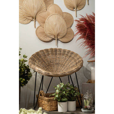 Balta Natural Palm Leaf Fan