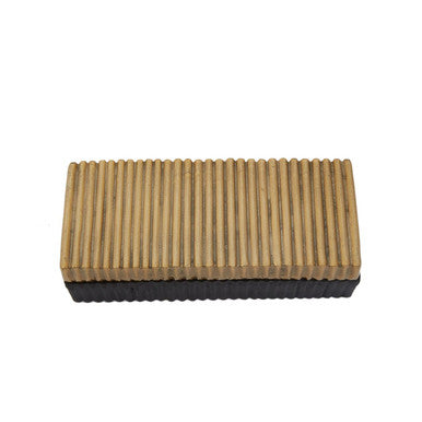 Deomali Large Two Toned Gold and Black Trinket Box