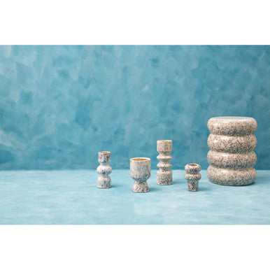 Medium Speckled Beige Vase | Shai