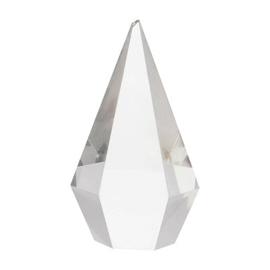 Carrie Clear Crystal Multi-faceted Ornament