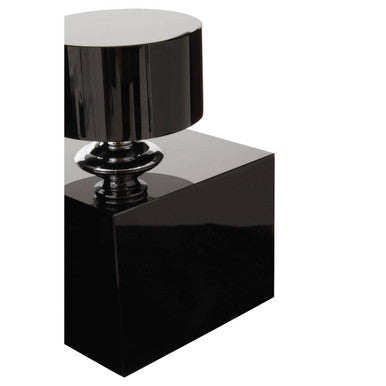 Carrie Black Crystal Large Bottle