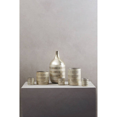 Briella Small Glass Candle Holder