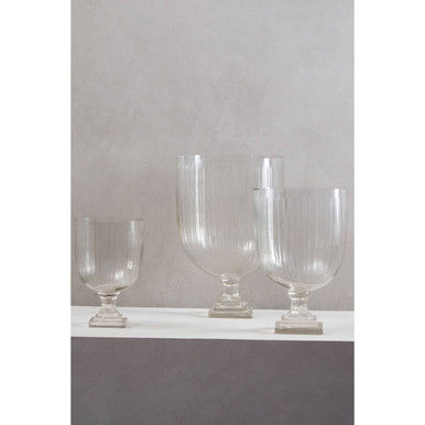 Cortina Medium Glass Hurricane Candle Holder