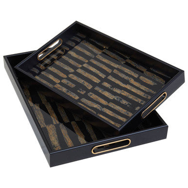 Celina Set Of Two Rectangular Trays