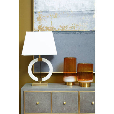 Cleo Small Amber Vase