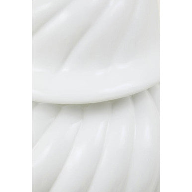 Damson Small Ceramic White Jar