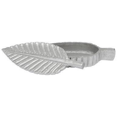 Prato Silver Finish Plume Box