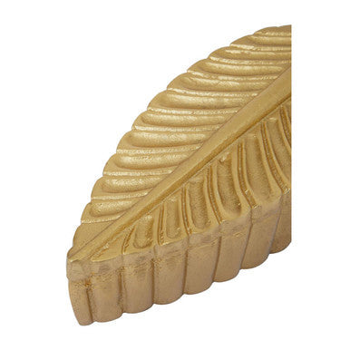 Gold Finish Plume Box | Prato